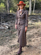 Chaqueta Royal cuadros Marrón