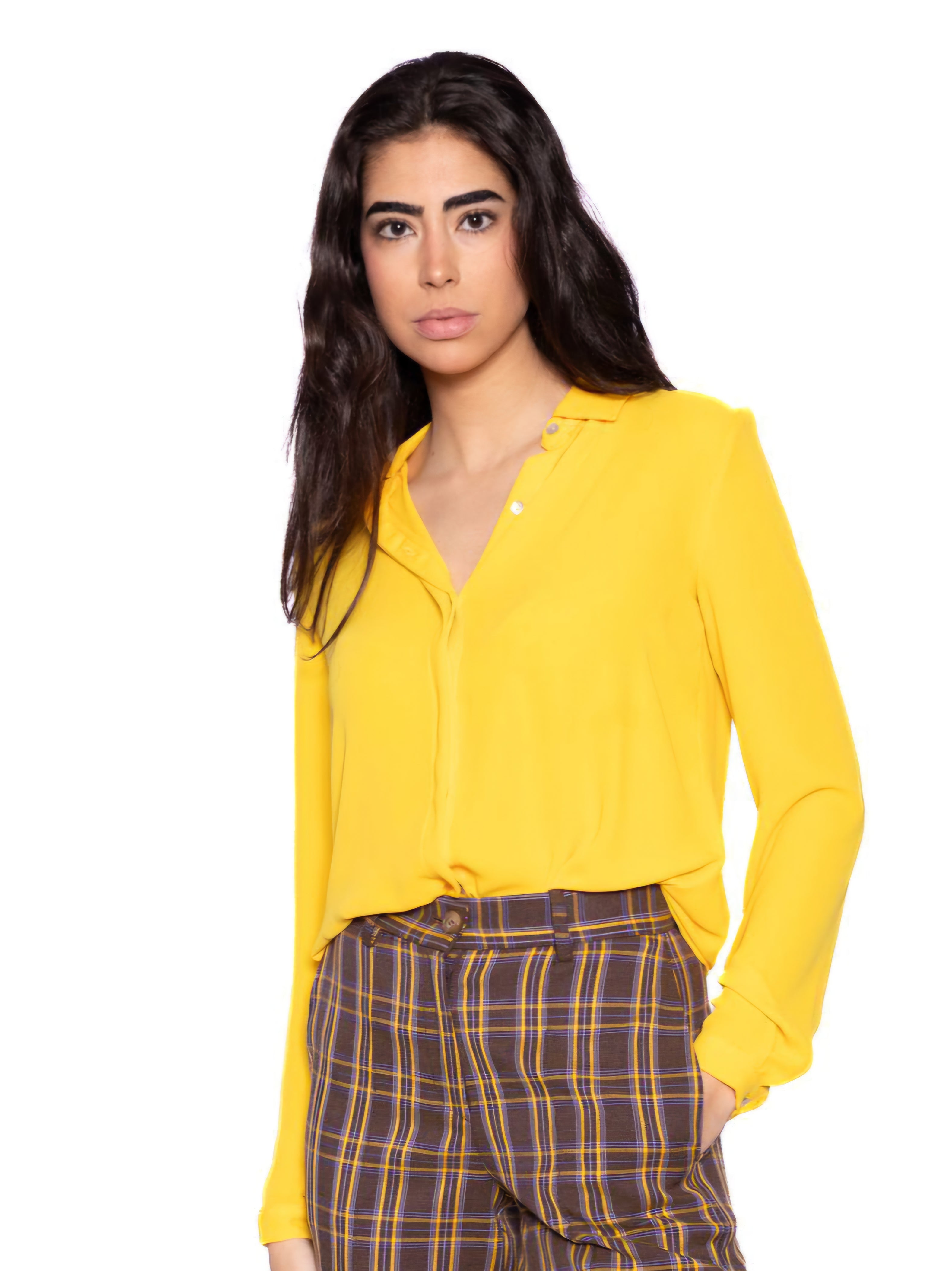 Camisa CANNES Amarillo huevo
