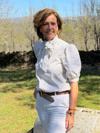 Camisa Blair Rayas pistacho