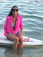 Camisa CANNES rosa Bazoka