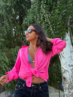 Camisa CANNES rosa Bazoka