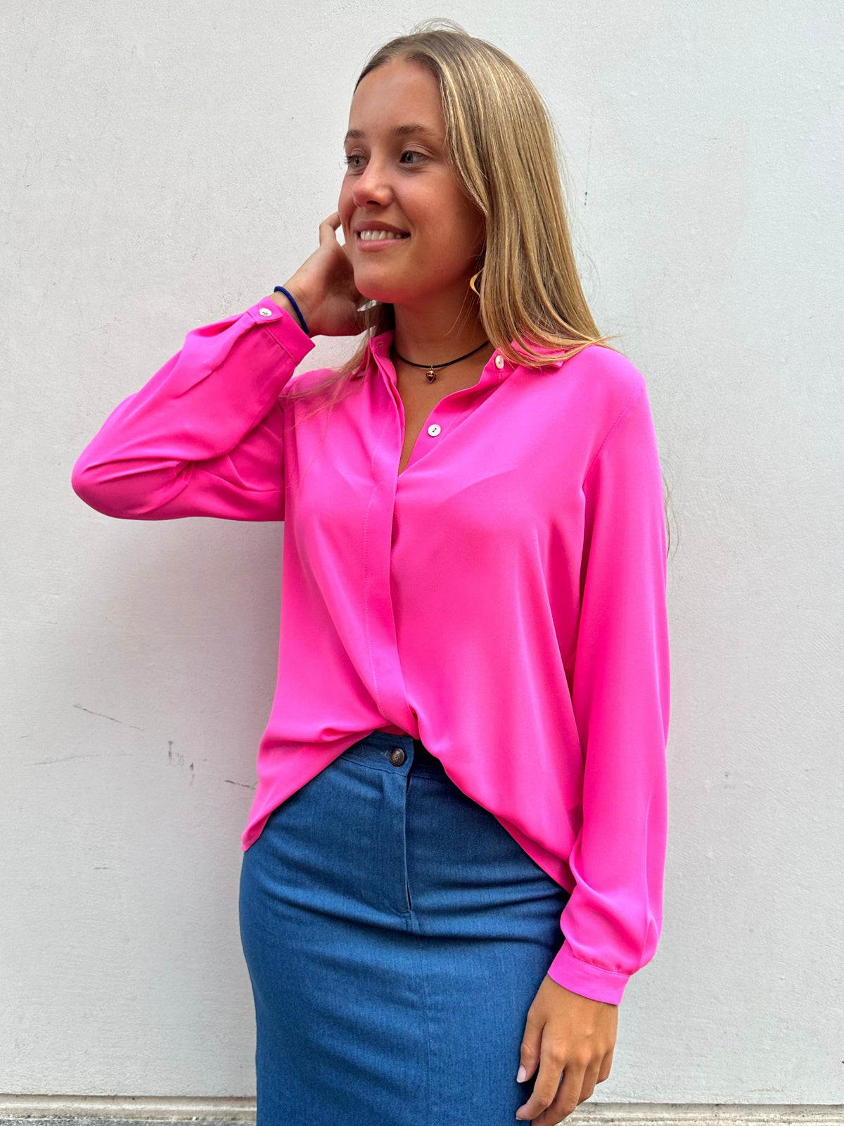 Camisa CANNES rosa Bazoka