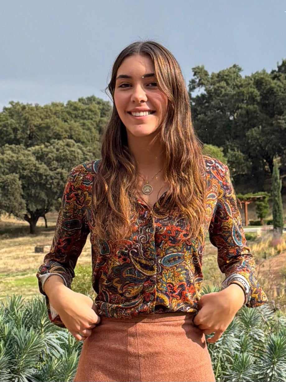 Camisa FRIDA marrón
