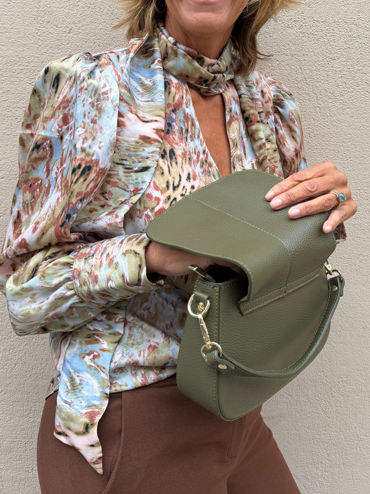 Bolso Hemme verde caza