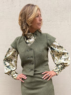 Camisa LAZO PRINT verde
