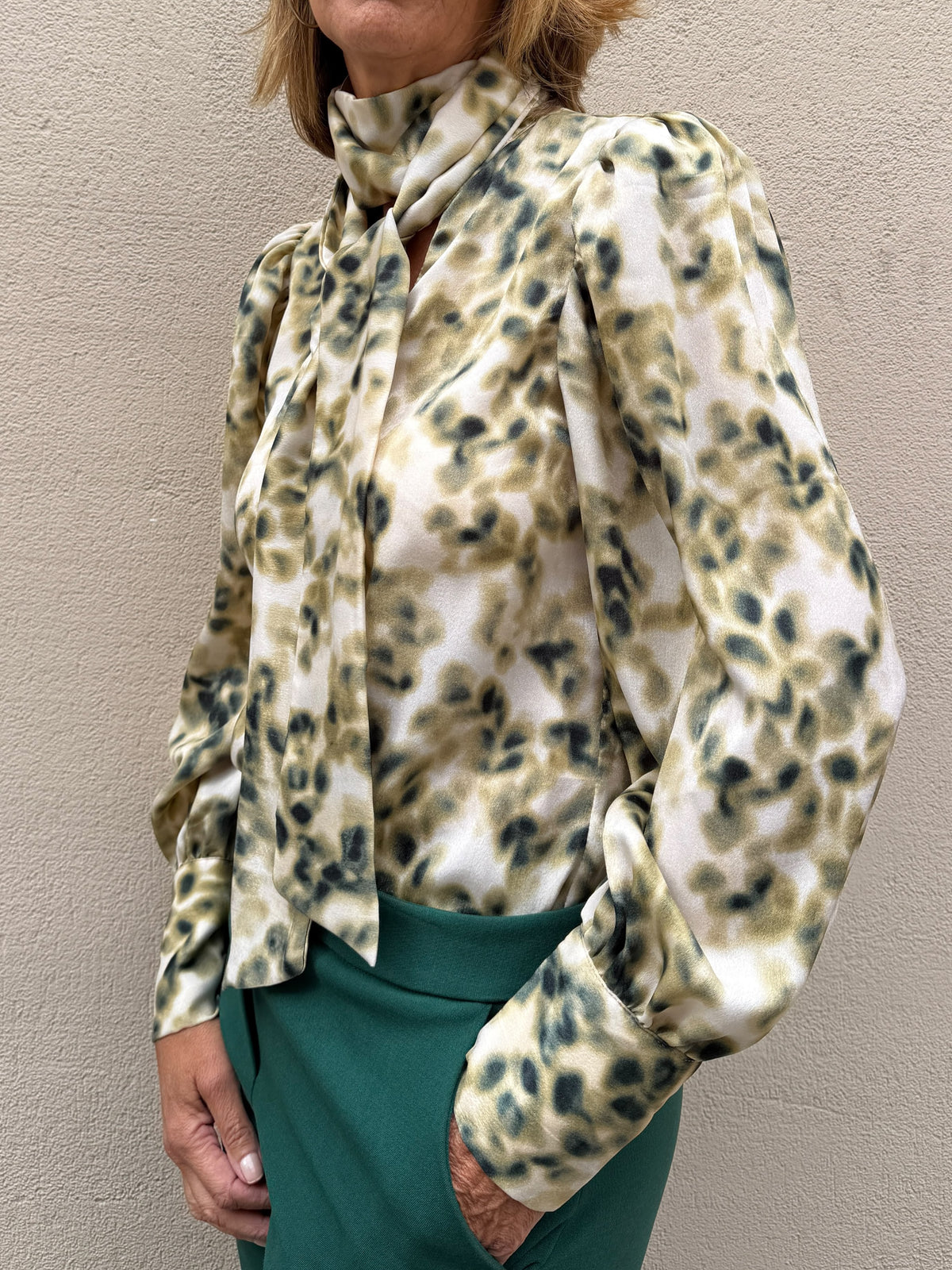 Camisa LAZO PRINT verde