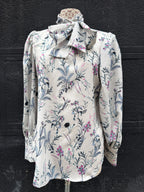 Camisa LAZO PRINT gris