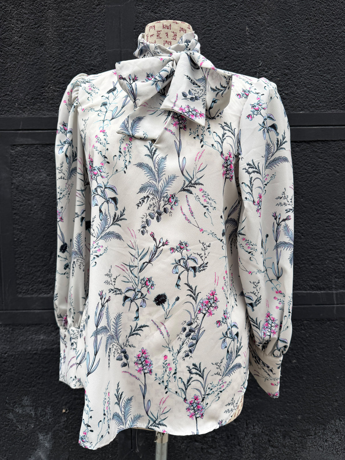 Camisa LAZO PRINT gris