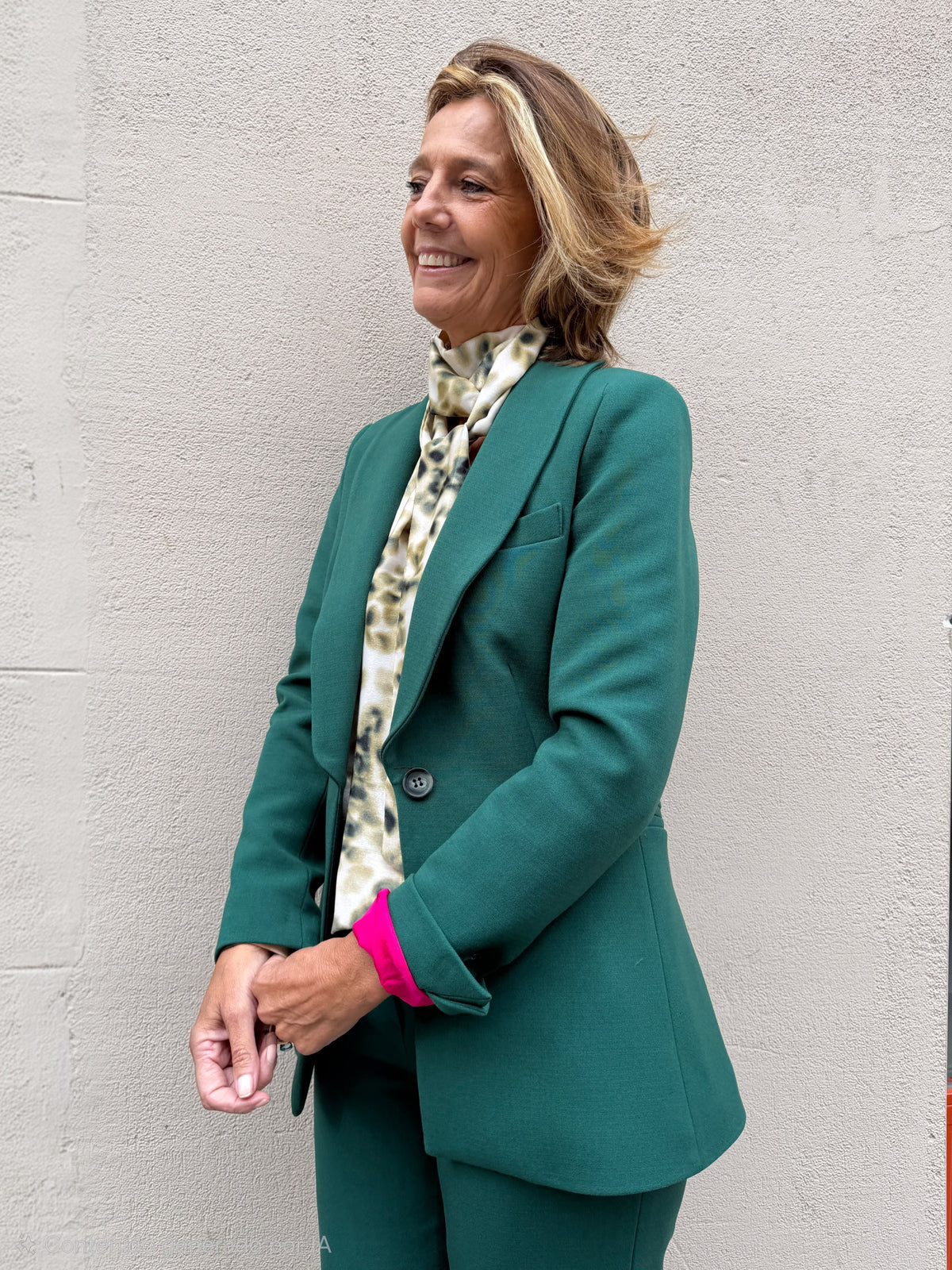 Blazer SMOKING verde