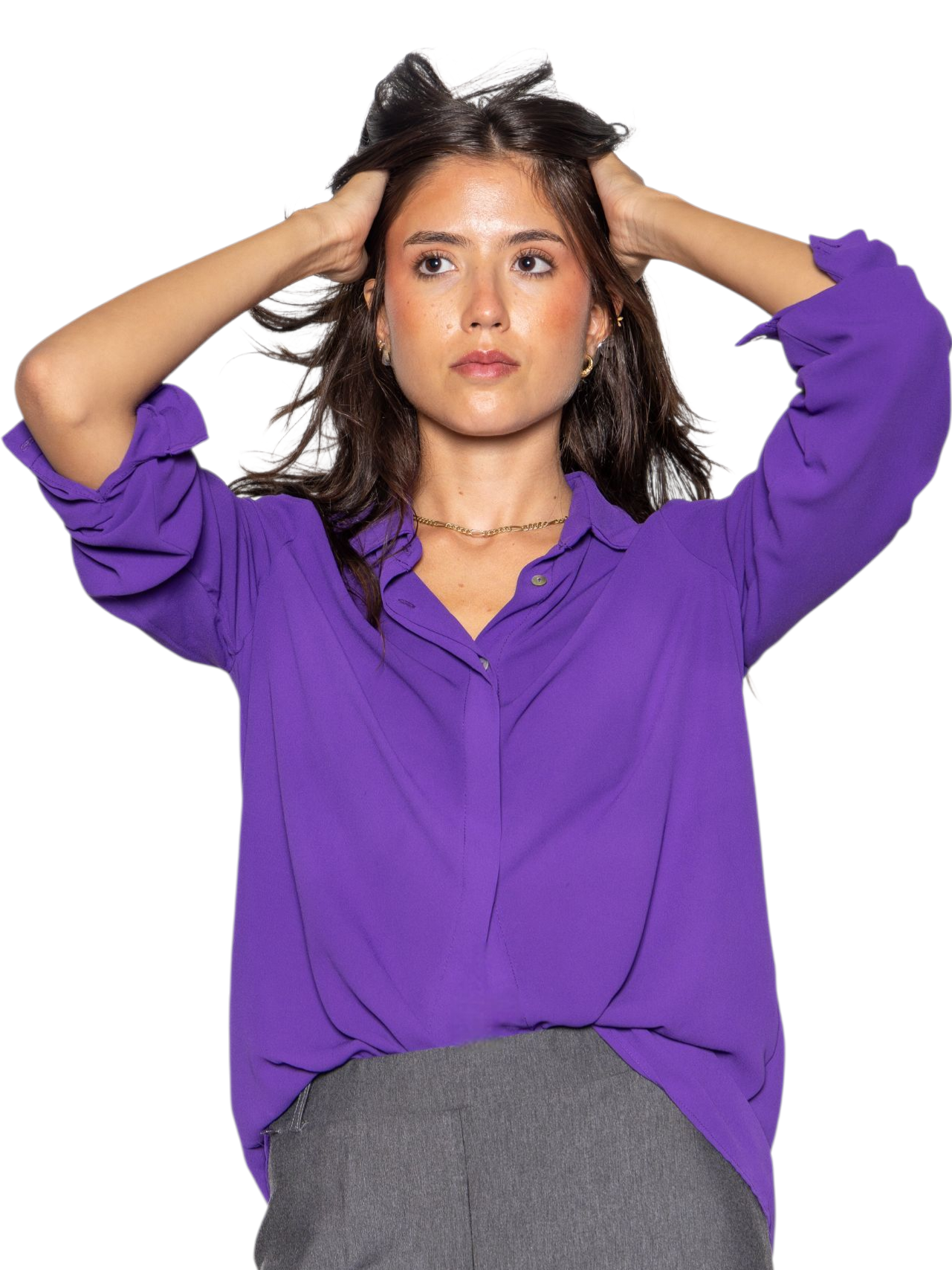 Camisa CANNES Morado