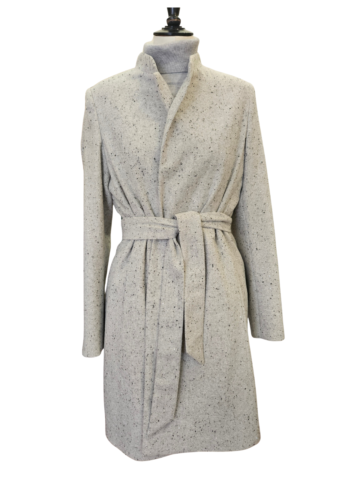 Abrigo Kelly Gris moteado