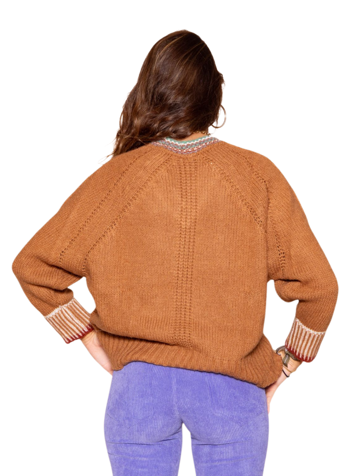 Jersey Marrón con ribete