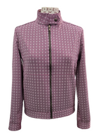 Bomber estampada buganvilla