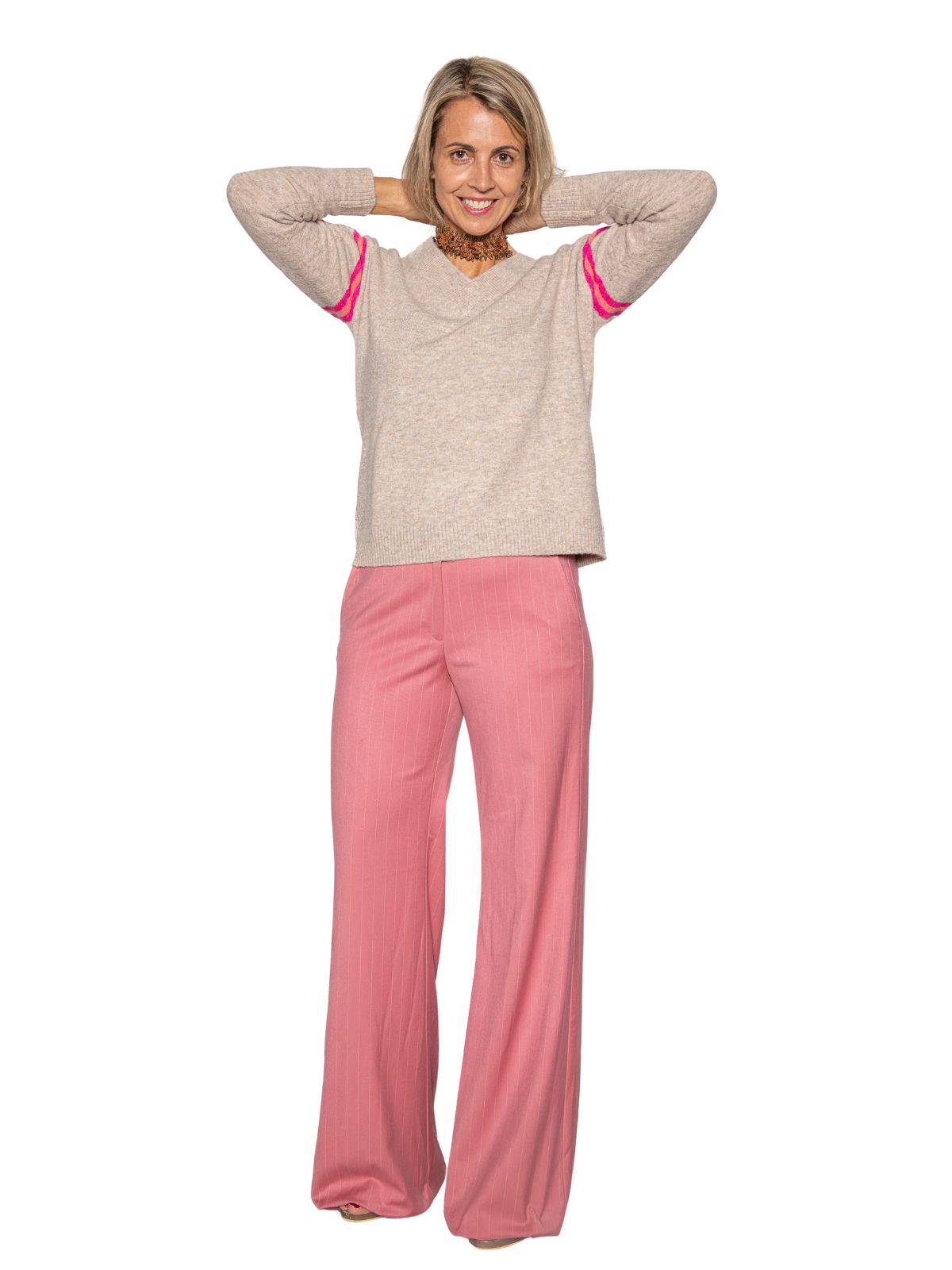 Pantalón Palazzo Rosa