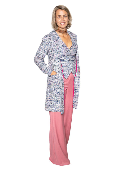 Abrigo Danubio azul chanel