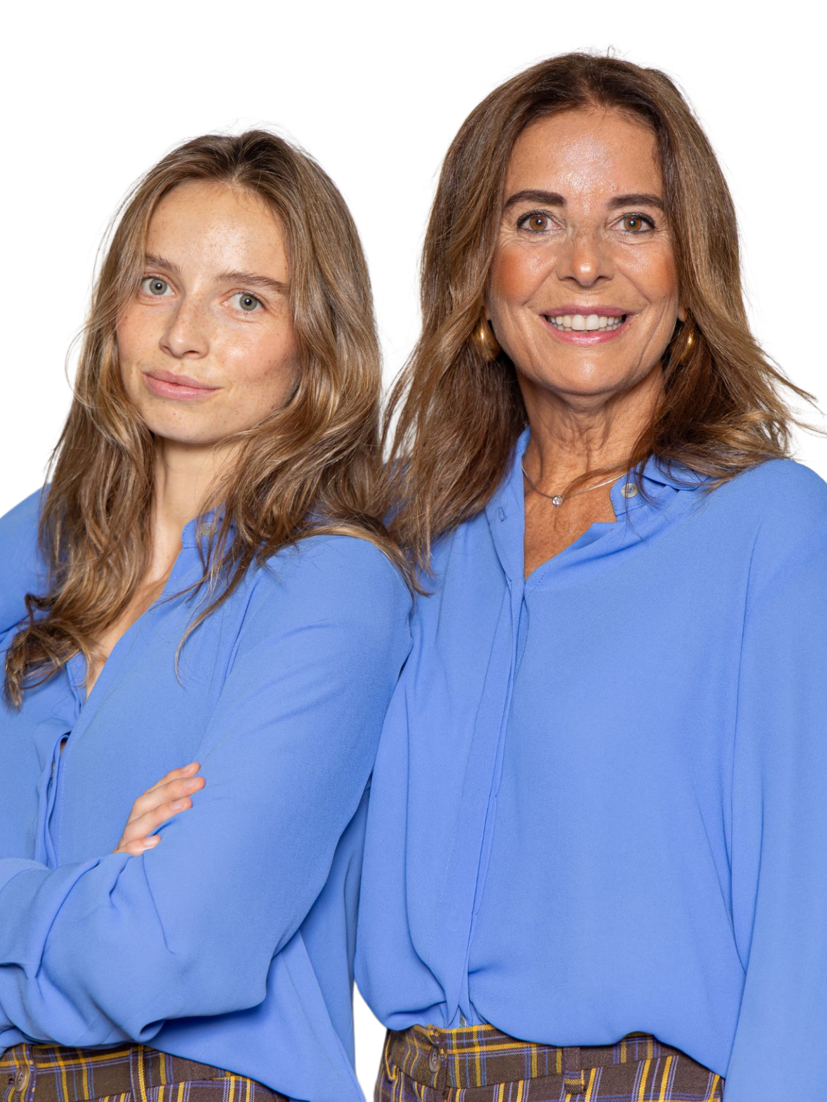 Camisa CANNES azul lila