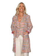 Abrigo Danubio rosa chanel