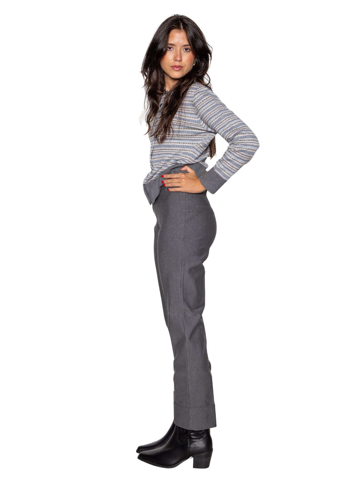 Pantalón Betty Gris