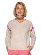 Jersey pico Beige