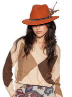 Jersey pico rombos Beige