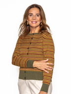 Cardigan grecas Verde