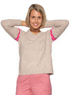 Jersey pico Beige