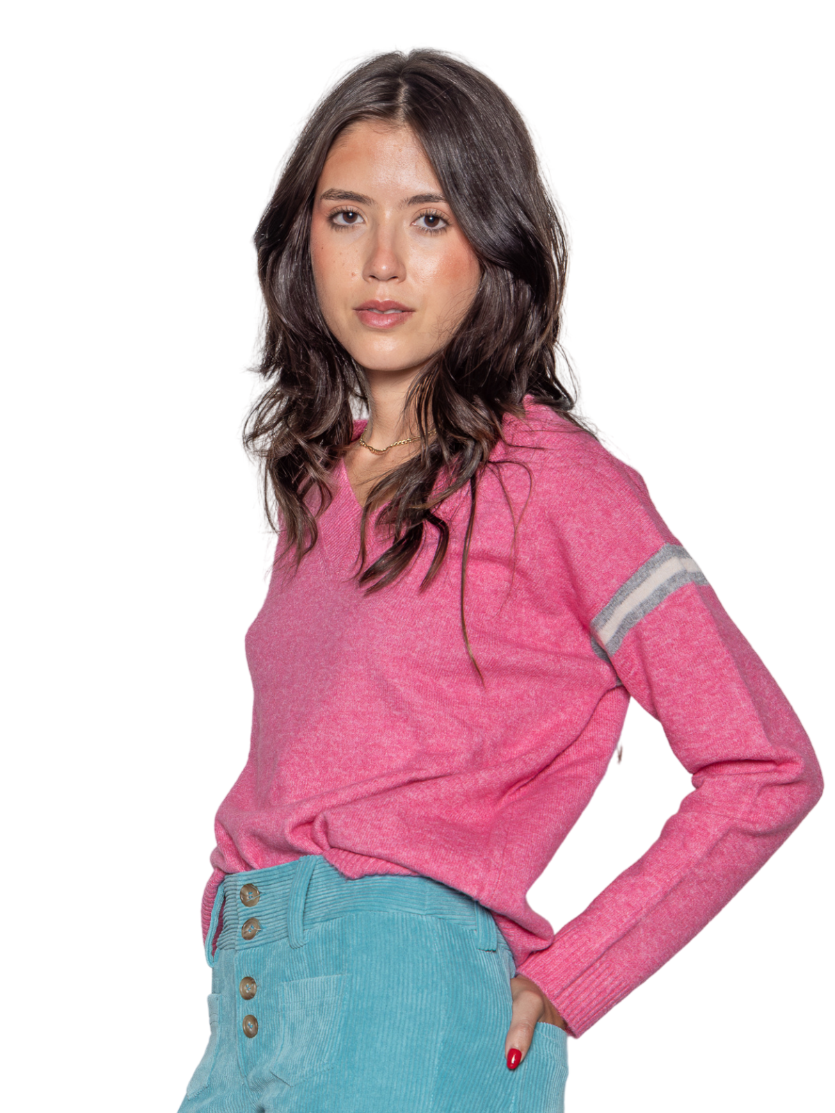 Jersey pico Rosa