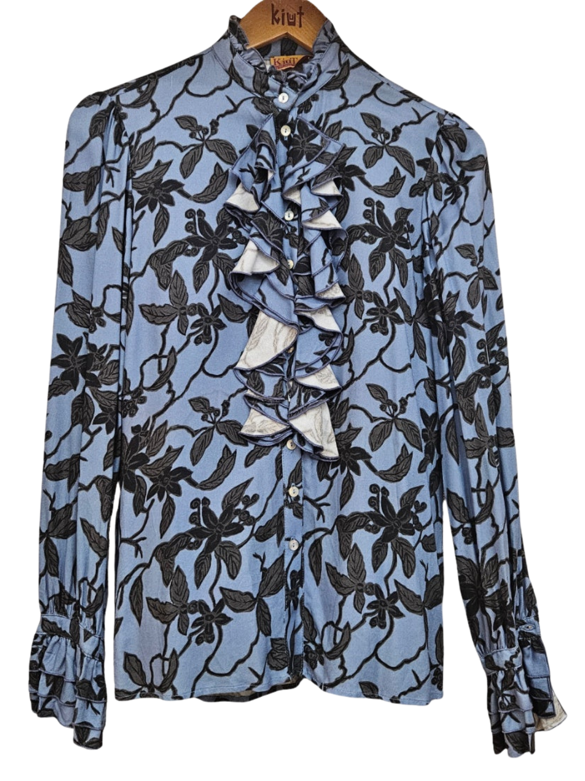 Camisa PRIDE Azul flores