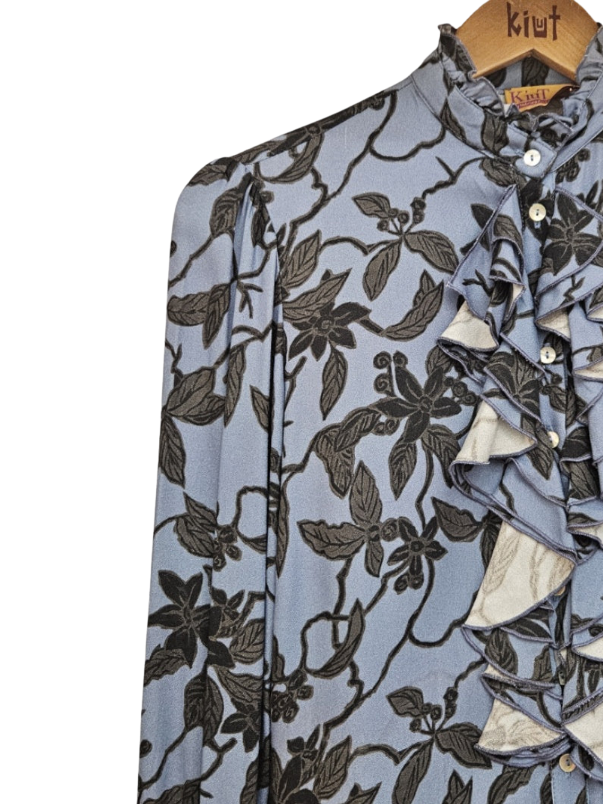 Camisa PRIDE Azul flores