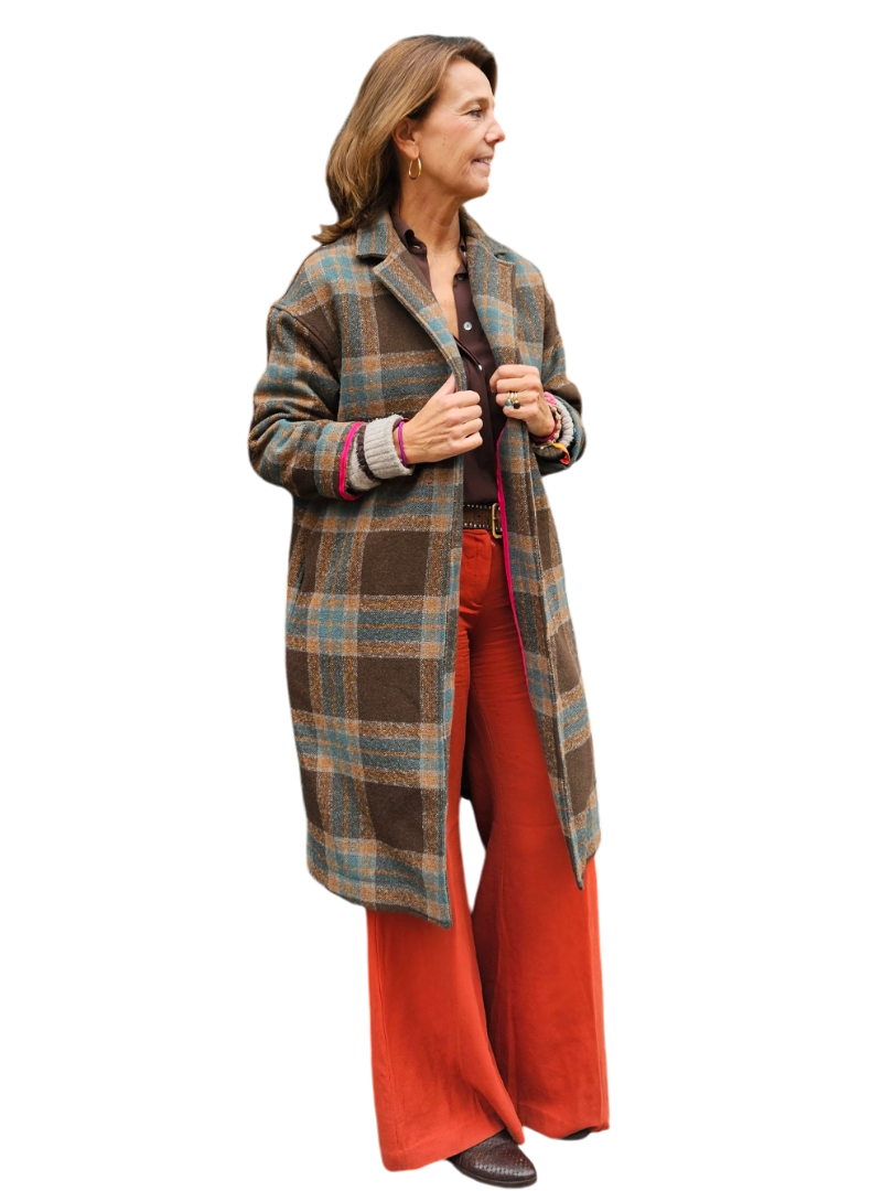 abrigo london cuadros marron1