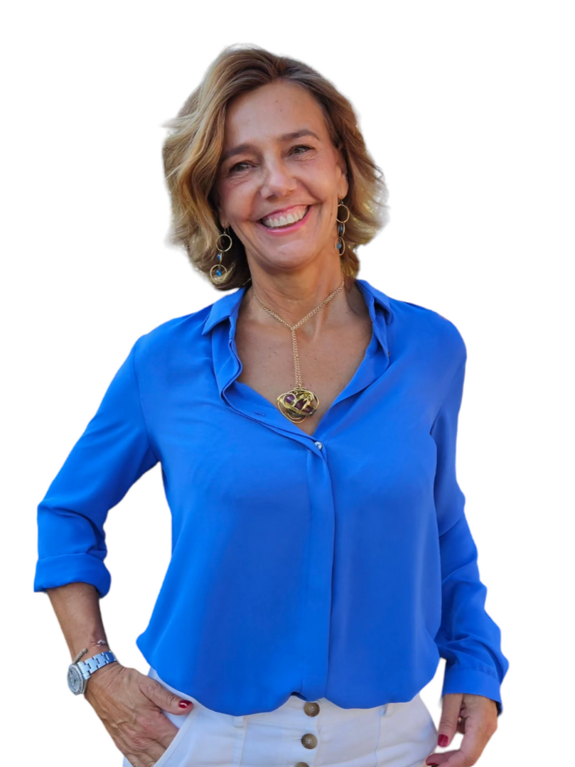Camisa CANNES azul Apsuria