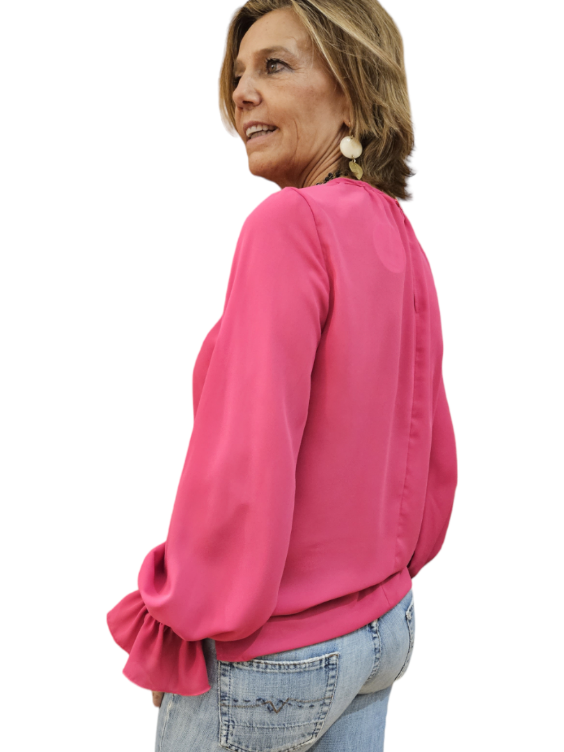 Camisa MÓNACO Fucsia