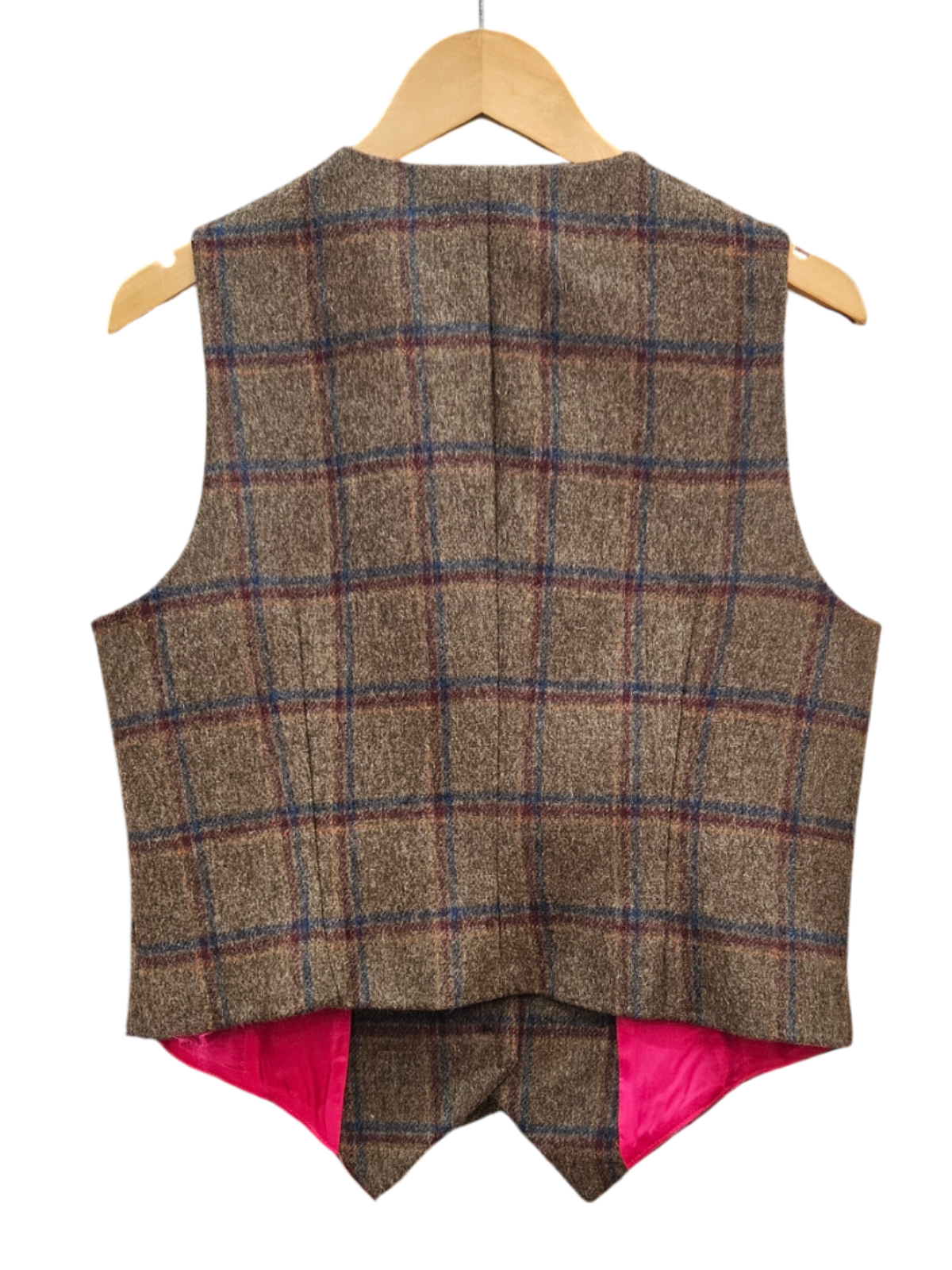 chaleco man cuadros marron1