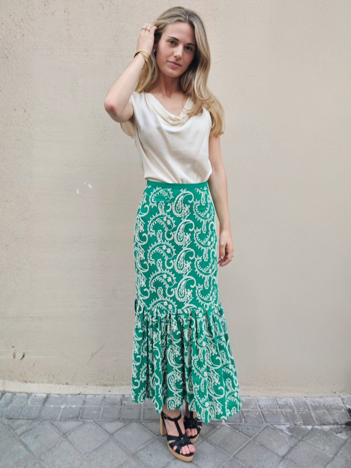 Falda JEREZ Verde