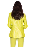 Blazer PIEL Verde lima