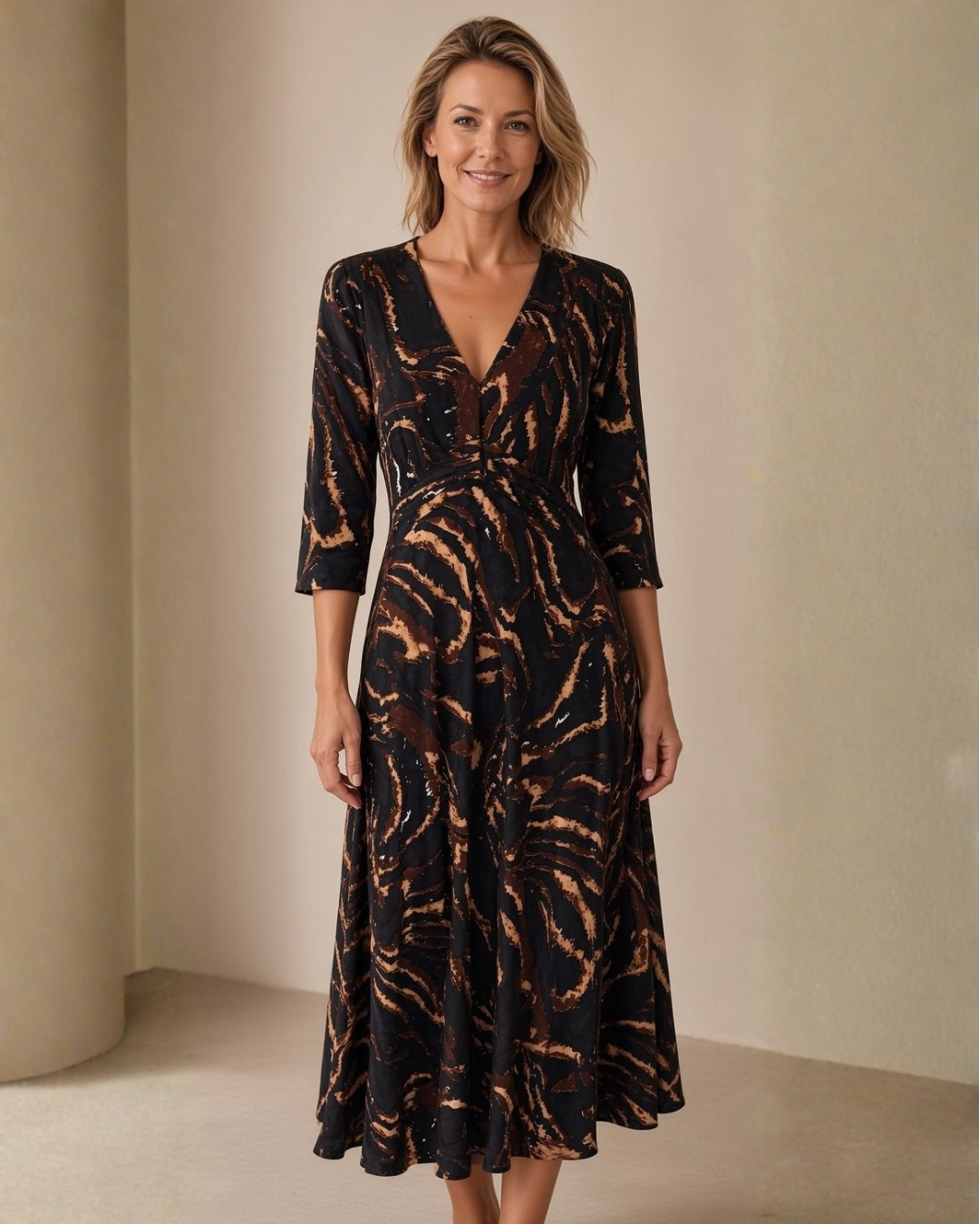 Vestido Gaby estampado