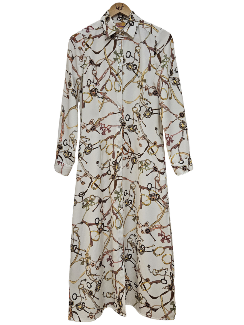 Vestido Hermés Blanco