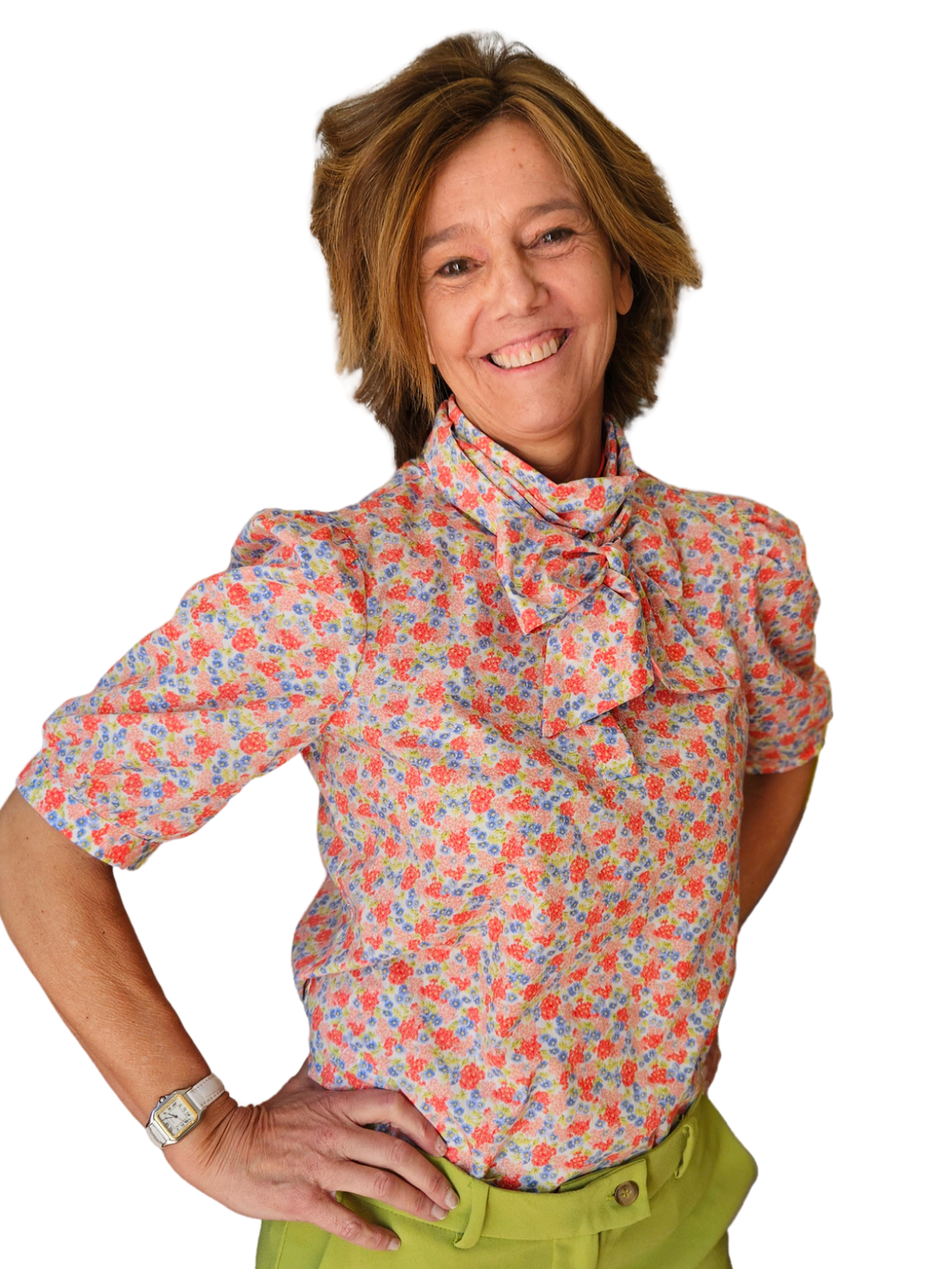 Camisa Blair flores liberty