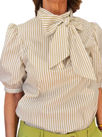 Camisa Blair Rayas pistacho