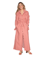 Chaqueta Turia rosa empolvado