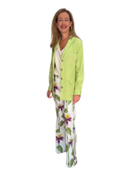 Blazer tipo teba verde
