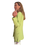 Blazer tipo teba verde