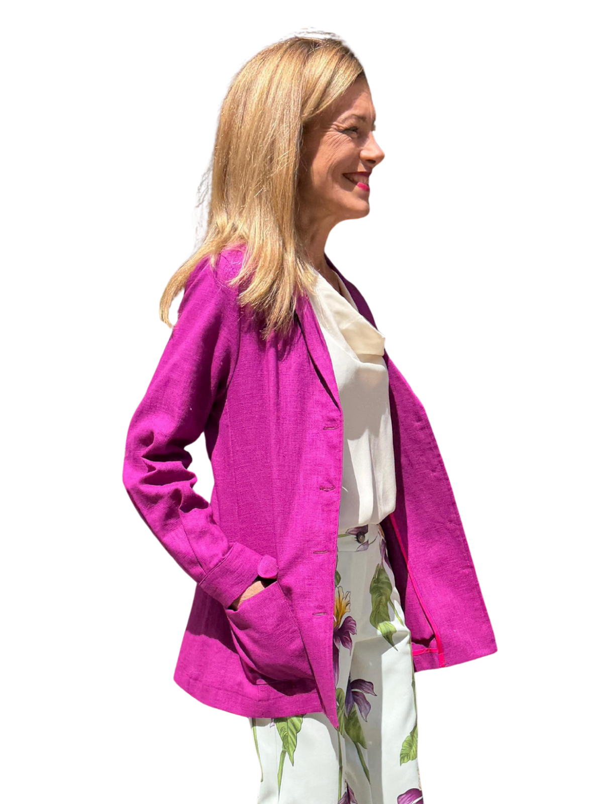 Blazer tipo teba Buganvilla