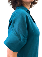 Vestido kaftán azul